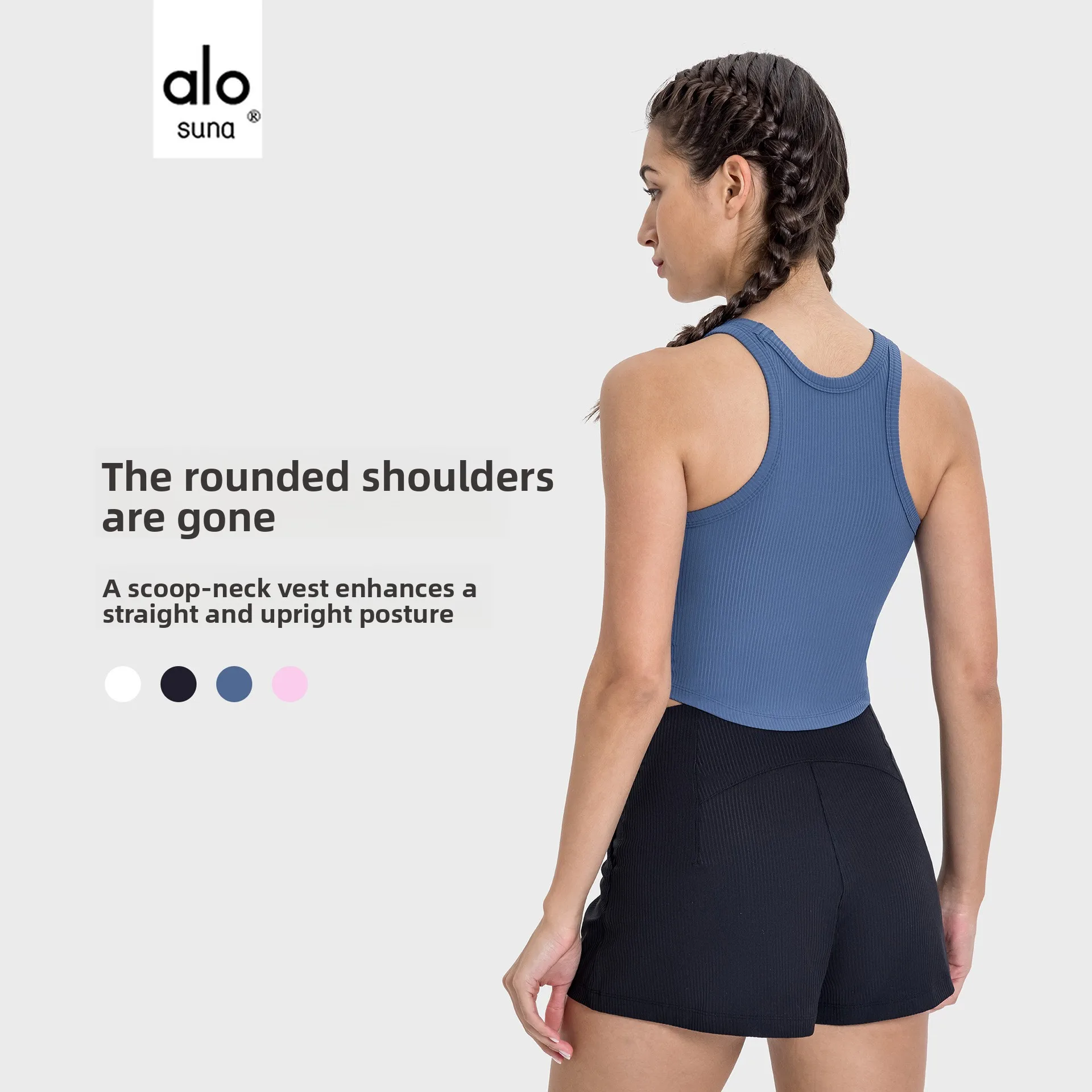 Быстросохнущий спортивный жилет Alo Suna, верх с нагрудником, костюм для йоги без рукавов на спине
Быстросохнущий спортивный жилет Alo Suna, верх с нагрудником, костюм для йоги без рукавов на спине