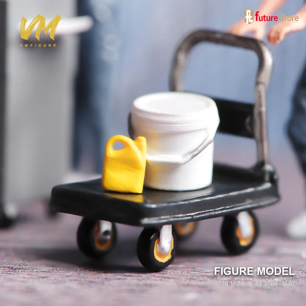 Miniature Figure 1/87 1/64 1/43 1/24 1/18 Cart Multi Functional Portable Bucket Diorama Doll Car Maintenance Scene Props Decor
Miniature Figure 1/87 1/64 1/43 1/24 1/18 Cart Multi Functional Portable Bucket Diorama Doll Car Maintenance Scene Props Decor