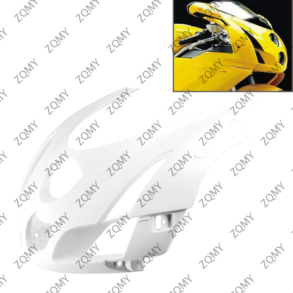 Motorcycle Upper Front Nose Fairing Cowl For DUCATI 999 749 2003 2004 Injection Mold ABS Plastic Unpainted White
Motorcycle Upper Front Nose Fairing Cowl For DUCATI 999 749 2003 2004 Injection Mold ABS Plastic Unpainted White