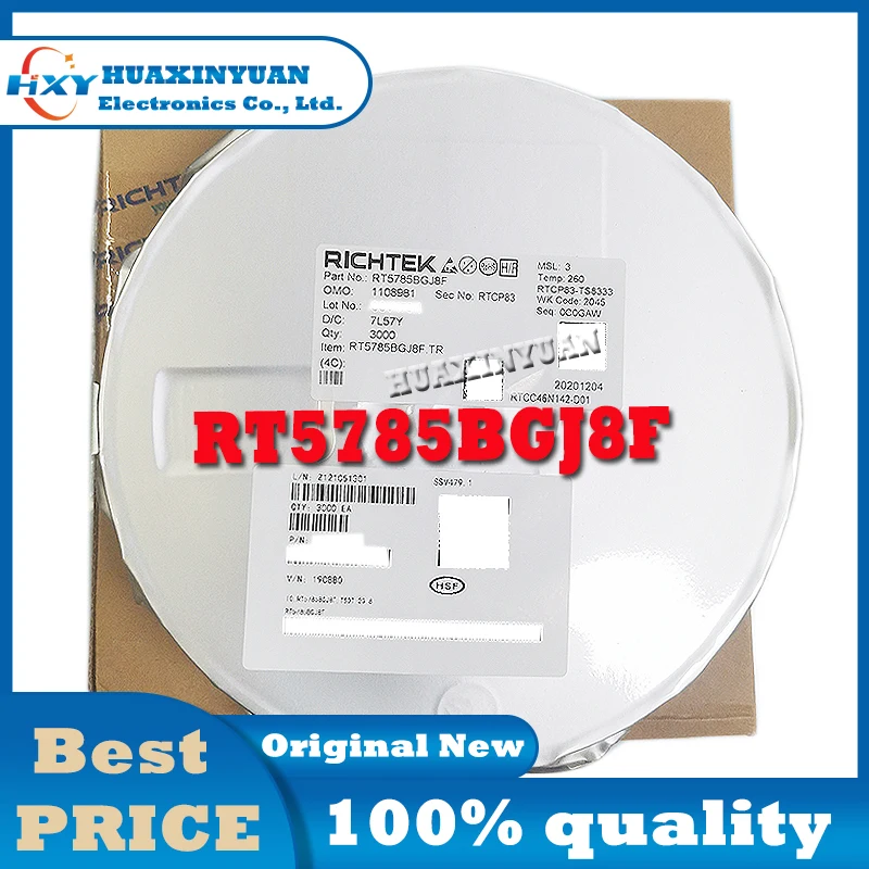3000PCS/LOT RT5785BGJ8F RT5785BGJ RT5785B RT5785 RT578 RT57 RT5 RT5785BGJ8 RT5785BG Robot New and Original Ic Chip In Stock IC
3000PCS/LOT RT5785BGJ8F RT5785BGJ RT5785B RT5785 RT578 RT57 RT5 RT5785BGJ8 RT5785BG Robot New and Original Ic Chip In Stock IC