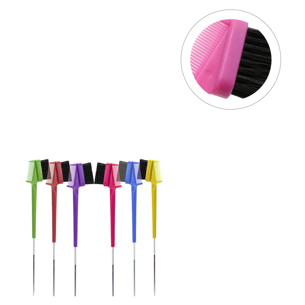 6PCS Double Eyebrow Brushes Brush Brushes Brow Comb Makeup Tools Portable Edge Smoother Salon Eyebrow Comb Home Use
6PCS Double Eyebrow Brushes Brush Brushes Brow Comb Makeup Tools Portable Edge Smoother Salon Eyebrow Comb Home Use