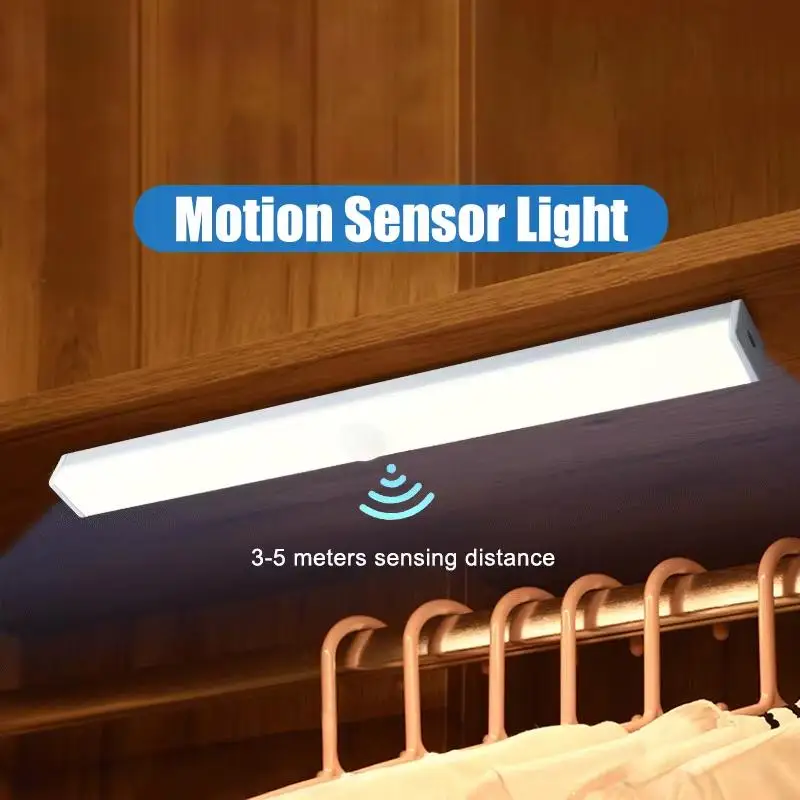 LED Closet Light High Capacity Battery Motion Sensor Night Light Detachable Magnetic Easy Installation Ultrathin for Home Office
LED Closet Light High Capacity Battery Motion Sensor Night Light Detachable Magnetic Easy Installation Ultrathin for Home Office