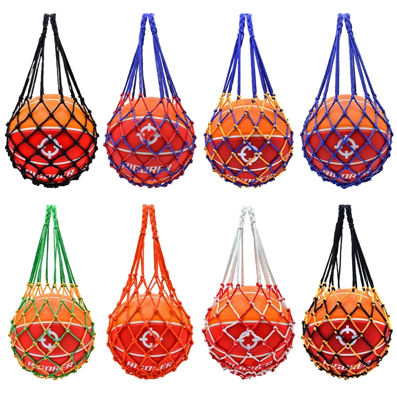 Basketball Net Bag Volleyball Soccer Football Mesh Storage Single Ball Mesh Bags Outdoor Sports Balls Carrier Club Equipment
Basketball Net Bag Volleyball Soccer Football Mesh Storage Single Ball Mesh Bags Outdoor Sports Balls Carrier Club Equipment