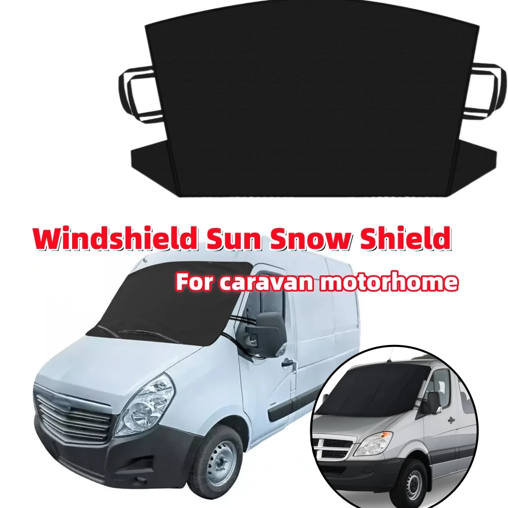 Защитный чехол для лобового стекла автодома от солнца, снега и насекомых, универсальный дефлектор, внешняя защита для автодома
Защитный чехол для лобового стекла автодома от солнца, снега и насекомых, универсальный дефлектор, внешняя защита для автодома