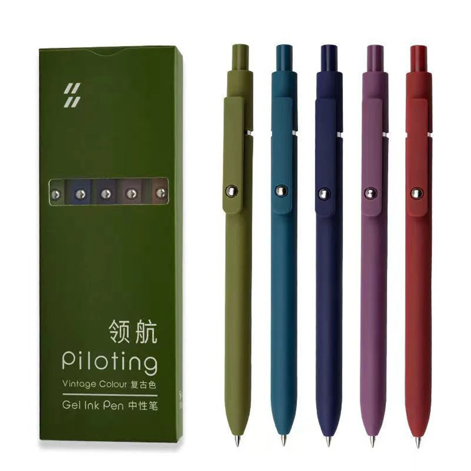 5 Pcs/Set AssortedColor Smooth Writing Gel Pens 5 Pcs Fine Point Ink Pens Set Cute Office And School Supplies 0.5mm
5 Pcs/Set AssortedColor Smooth Writing Gel Pens 5 Pcs Fine Point Ink Pens Set Cute Office And School Supplies 0.5mm
