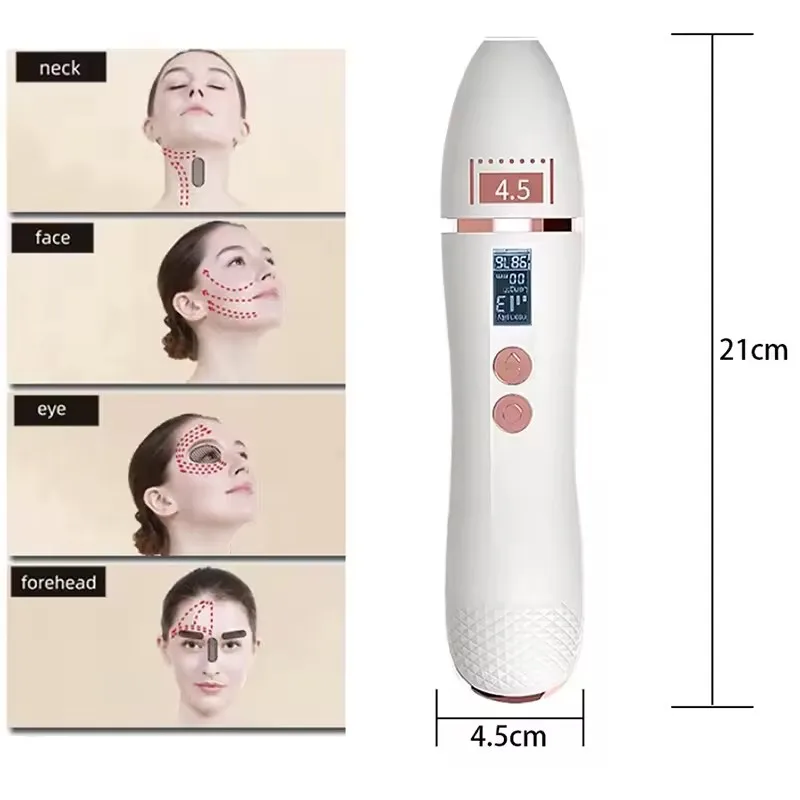 Handheld 7D Mini Ultrasonic Face Lifting Massager Wrinkle Removal Anti-Aging Skin Tightening Eye Care SPA Beauty Machine
Handheld 7D Mini Ultrasonic Face Lifting Massager Wrinkle Removal Anti-Aging Skin Tightening Eye Care SPA Beauty Machine