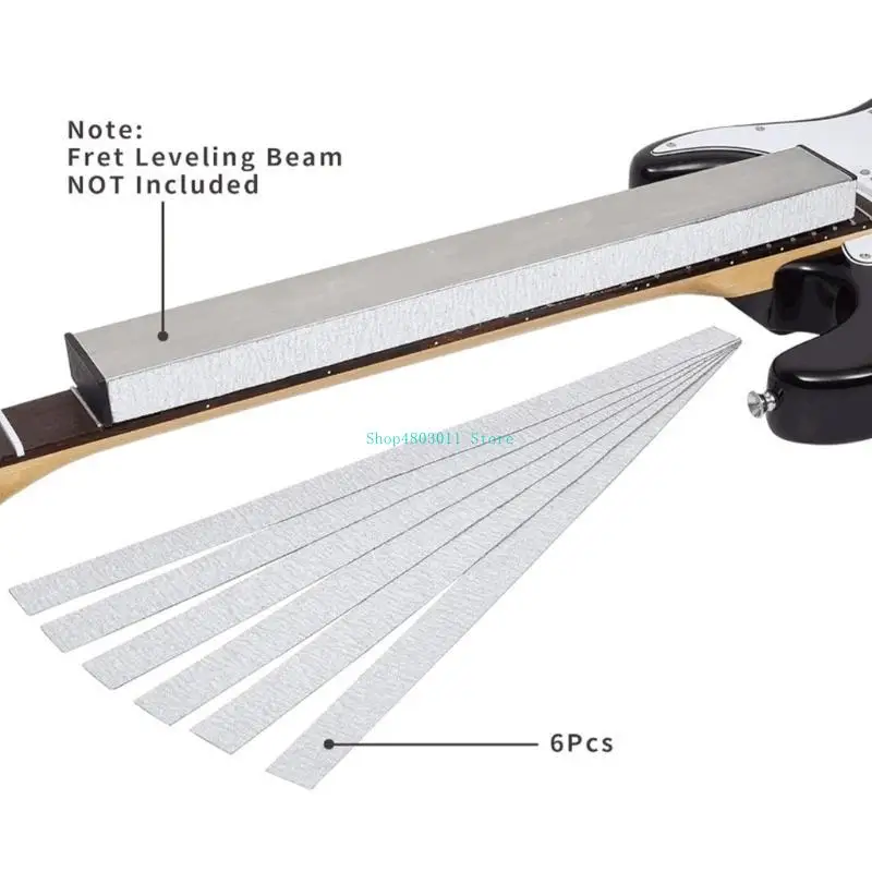 T3LD Guitar Neck Leveling Bar With Sandpaper 120-1000 Grit Sanding Tool Easy to Use
T3LD Guitar Neck Leveling Bar With Sandpaper 120-1000 Grit Sanding Tool Easy to Use