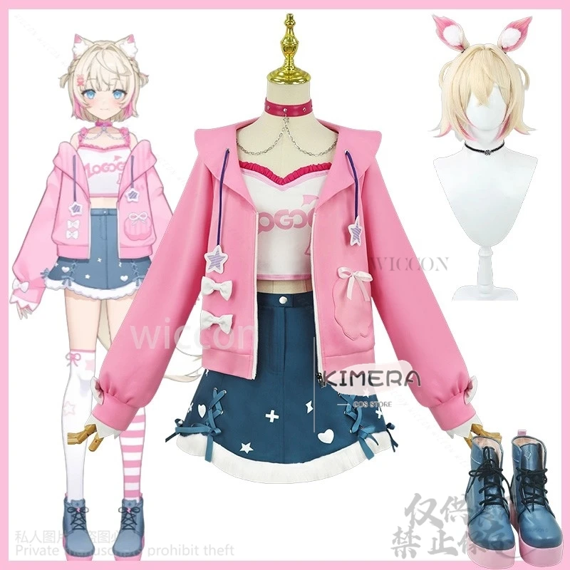 Аниме Vtuber Youtuber Hololive EN Косплей Mococo Abyssgard Платье Розовое Пальто Плащ Пушистый Хвост Jirai Kei Костюм Парики Девушки Индивидуальные
Аниме Vtuber Youtuber Hololive EN Косплей Mococo Abyssgard Платье Розовое Пальто Плащ Пушистый Хвост Jirai Kei Костюм Парики Девушки Индивидуальные