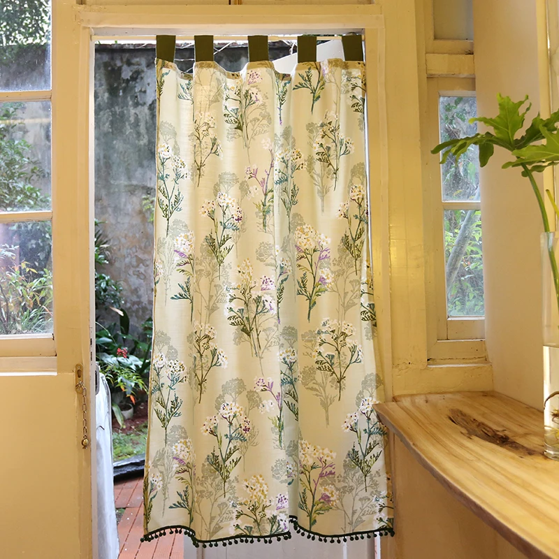 New Cute American Pastoral Flowers Curtains French Retro Short Curtain For Living Room Bedroom Kitchen Custom
New Cute American Pastoral Flowers Curtains French Retro Short Curtain For Living Room Bedroom Kitchen Custom