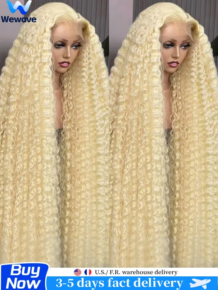 Wewave Curly Human Hair Wigs Water Wave Deep Wave Wig Human Hair 13x6 Blonde Wig 613 HD Lace Brazilian Wigs Original
Wewave Curly Human Hair Wigs Water Wave Deep Wave Wig Human Hair 13x6 Blonde Wig 613 HD Lace Brazilian Wigs Original