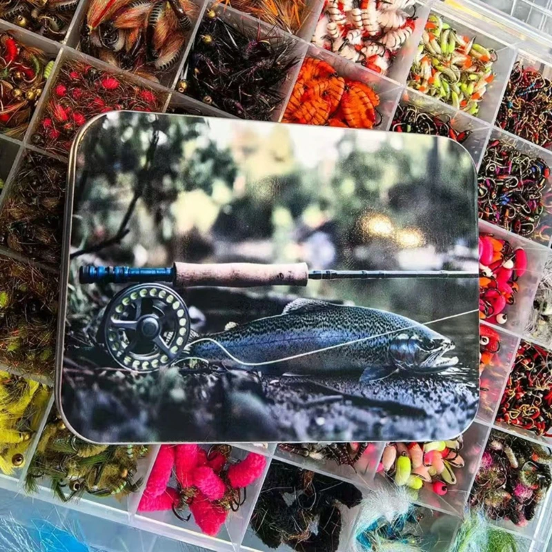 Universal Iron Fly Fishing Baits Holder Case Suitable For Different Conditions
Universal Iron Fly Fishing Baits Holder Case Suitable For Different Conditions