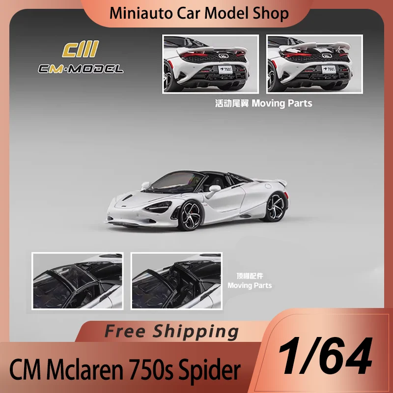 New Presale Cm Model 1:64 Mclaren 750s Spider Alloy Miniature Diecast Model Mclaren Convertible Sports Car Toy Kid Ornament Gift
New Presale Cm Model 1:64 Mclaren 750s Spider Alloy Miniature Diecast Model Mclaren Convertible Sports Car Toy Kid Ornament Gift