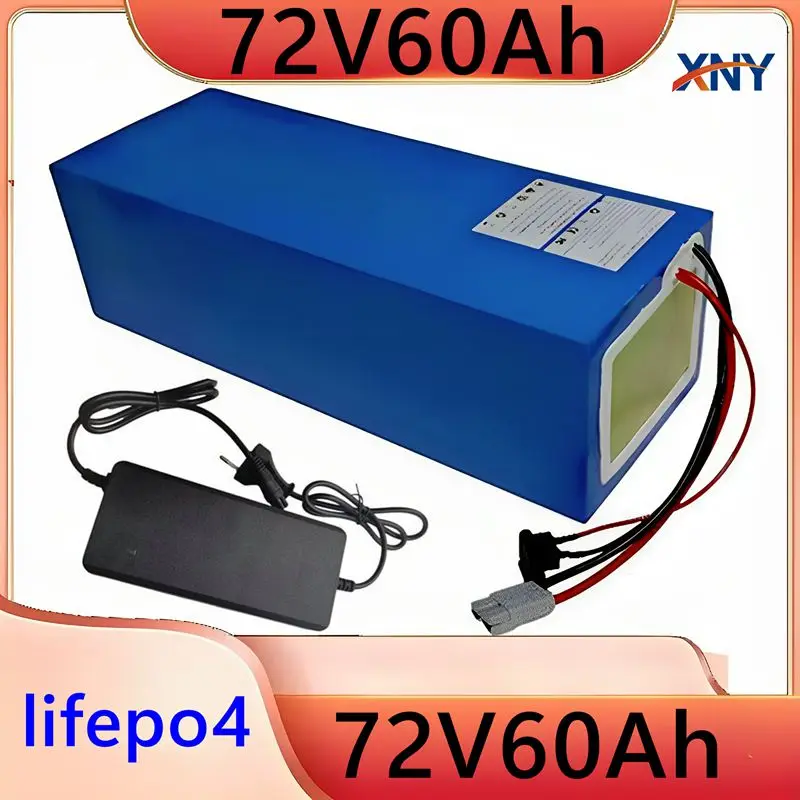 lithium 72V 60Ah lifepo4 battery pack BMS 24S 76.8V deep cycle 190*280*350mm for 5000W 3500W bike scooter Motorcycle
lithium 72V 60Ah lifepo4 battery pack BMS 24S 76.8V deep cycle 190*280*350mm for 5000W 3500W bike scooter Motorcycle