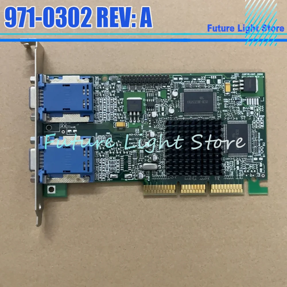 971-0302 REV: A AGP Dual VGA Industrial Graphics Card G45FMDHA32DB
971-0302 REV: A AGP Dual VGA Industrial Graphics Card G45FMDHA32DB