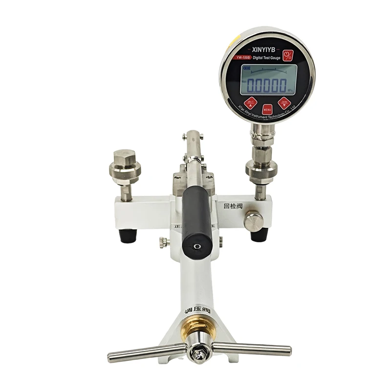 Портативный пневматический калибровочный насос, ручные вакуумные калибраторы для испытания под давлением
Портативный пневматический калибровочный насос, ручные вакуумные калибраторы для испытания под давлением