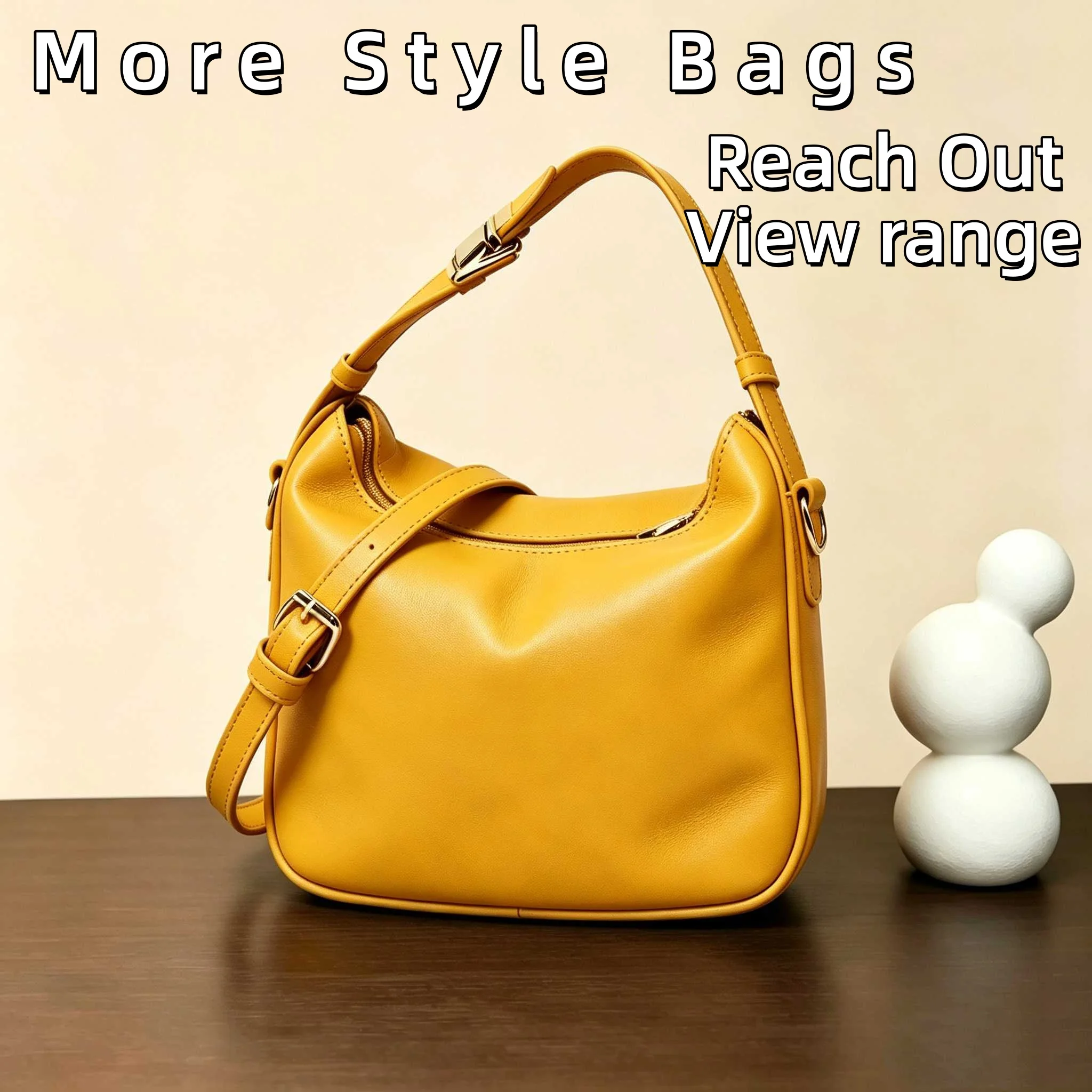 Luxury Casual Cowhide Portable Shoulder Classic Simple Versatile Fashion Messenger Women's Bag Daily Versatile Handbag
Luxury Casual Cowhide Portable Shoulder Classic Simple Versatile Fashion Messenger Women's Bag Daily Versatile Handbag