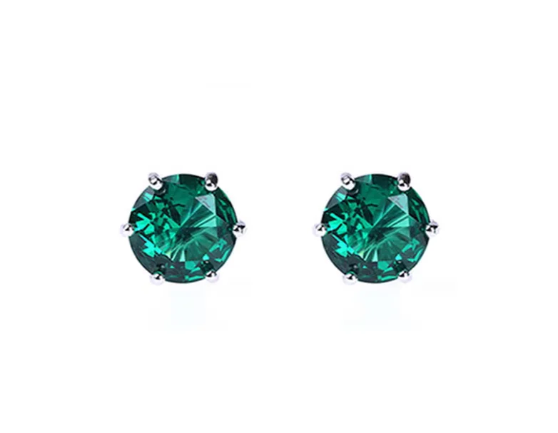 ZOCA Solid 925 Sterling Silver Green Zirconia Studs Earring for Women Screw Ear Studs Fine Jewelry
ZOCA Solid 925 Sterling Silver Green Zirconia Studs Earring for Women Screw Ear Studs Fine Jewelry