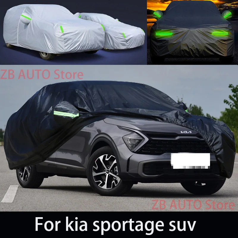For kia sportage suv Outdoor Protection Full Car Covers Snow Cover Sunshade Waterproof Dustproof Exterior Car accessories
For kia sportage suv Outdoor Protection Full Car Covers Snow Cover Sunshade Waterproof Dustproof Exterior Car accessories