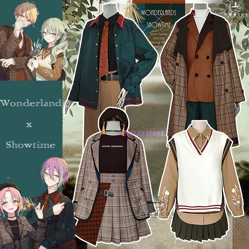 Project Sekai Kusanagi Nene Косплей Kamishiro Rui Косплей Костюм Парик Tenma Tsukasa Одежда Парик Униформа Косплей Пальто Брюки
Project Sekai Kusanagi Nene Косплей Kamishiro Rui Косплей Костюм Парик Tenma Tsukasa Одежда Парик Униформа Косплей Пальто Брюки