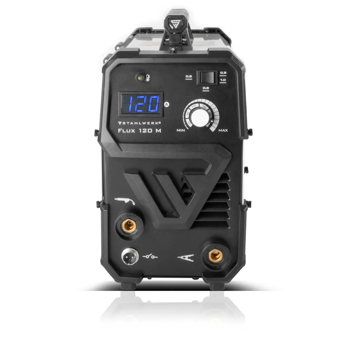 STAHLWERK MIG120 3IN1 MIG Gasless MMA Lift TIG Multi-Function Portable Welding Machine Load 1kg Flux Cored Wire
STAHLWERK MIG120 3IN1 MIG Gasless MMA Lift TIG Multi-Function Portable Welding Machine Load 1kg Flux Cored Wire