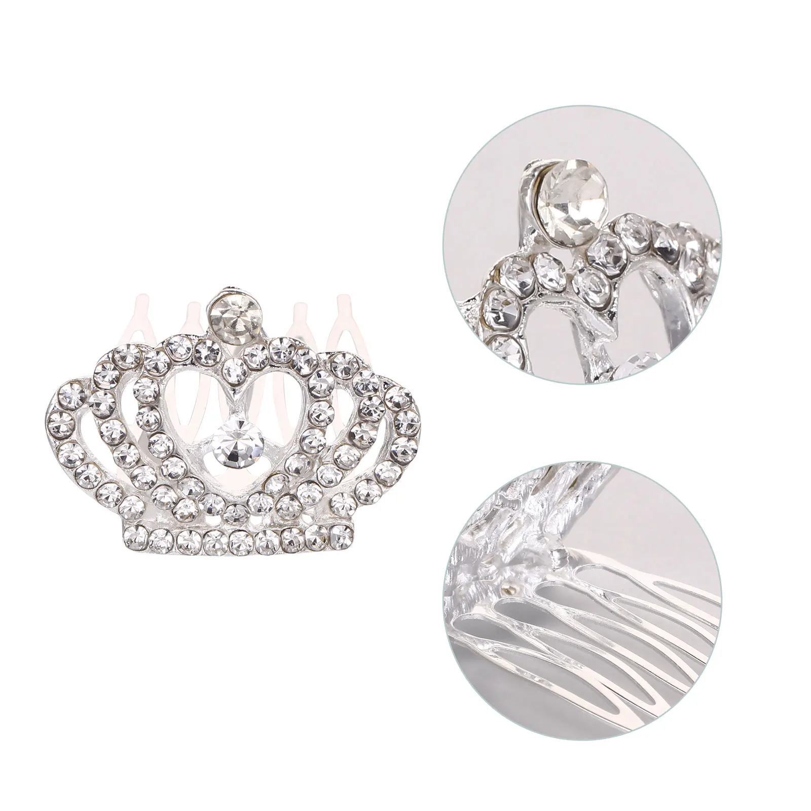 12 Pcs Rhinestone Crown Headband Kids Hair Comb White Alloy Mini Tiara Clips Girls Hair Accessories Photography Headdress
12 Pcs Rhinestone Crown Headband Kids Hair Comb White Alloy Mini Tiara Clips Girls Hair Accessories Photography Headdress