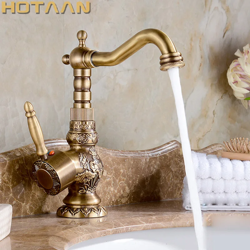 Luxury Antique Bronze Copper Carving Deck Mounted Kitchen Faucet Bathroom Basin Faucet Sink Faucet Mixer Hot and Cold Water Tap
Luxury Antique Bronze Copper Carving Deck Mounted Kitchen Faucet Bathroom Basin Faucet Sink Faucet Mixer Hot and Cold Water Tap