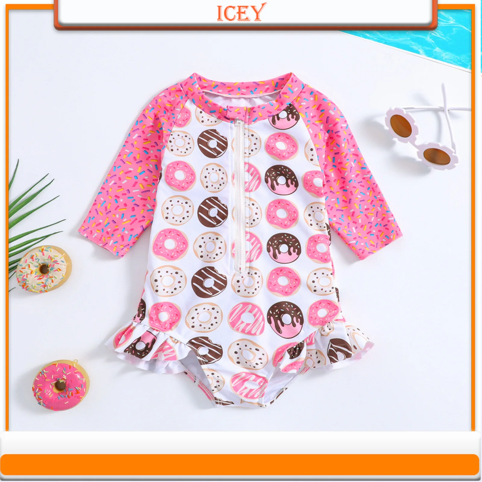 Kids Swimsuit Girls One-piece Swim Trunk Set Girls Swimming Sun Protection Suit
Kids Swimsuit Girls One-piece Swim Trunk Set Girls Swimming Sun Protection Suit