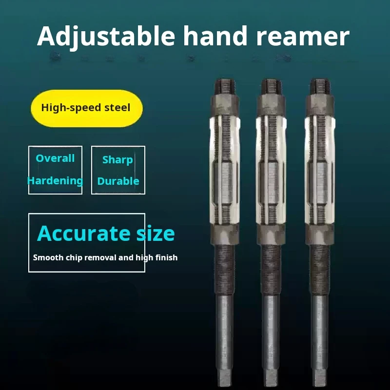 Adjustable Manual Escariador HSS Tungsten Steel Alloy Cutting Tools - Selectable Size Range of 10/12/15/17/19
Adjustable Manual Escariador HSS Tungsten Steel Alloy Cutting Tools - Selectable Size Range of 10/12/15/17/19