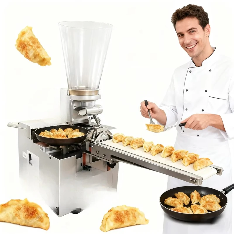 Fried dumpling machine, dumpling Japanese dumpling making machine
Fried dumpling machine, dumpling Japanese dumpling making machine