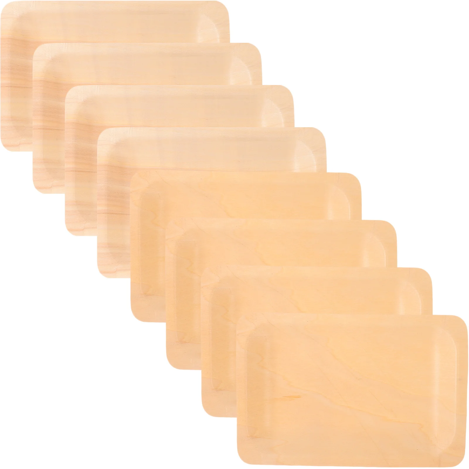8Pcs Wood Rectangular Serving Dish Creative Food Plate for Snacks Fruit Nuts Candy Perfect for Christmas Party Home Use
8Pcs Wood Rectangular Serving Dish Creative Food Plate for Snacks Fruit Nuts Candy Perfect for Christmas Party Home Use
