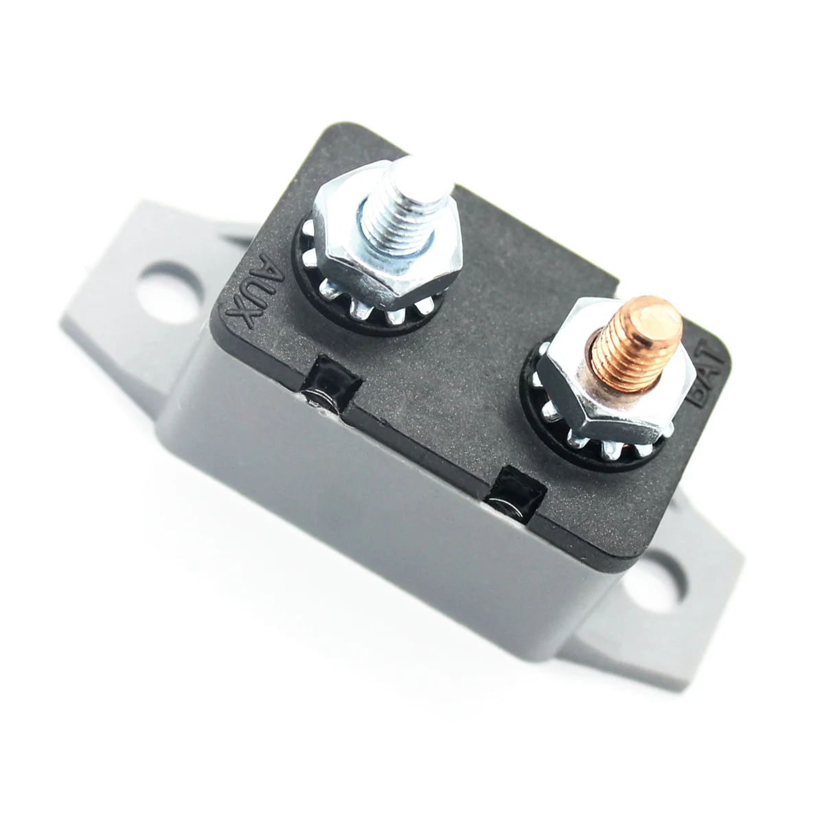 Manual Reset Circuit Breaker 40a 24V Plastic Body Mounting Bracket IP66 Waterproof for Chargers Automotive Trucks
Manual Reset Circuit Breaker 40a 24V Plastic Body Mounting Bracket IP66 Waterproof for Chargers Automotive Trucks