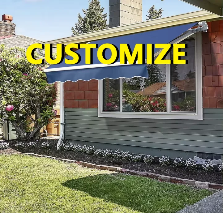 Any Size Custom Heavy Duty Aluminum Retractable Awning Windproof Waterproof Garden Balcony Patio Outdoor Durable Weather Resista
Any Size Custom Heavy Duty Aluminum Retractable Awning Windproof Waterproof Garden Balcony Patio Outdoor Durable Weather Resista