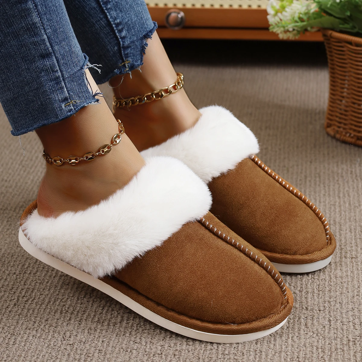 Новинка 2023 года, женские тапочки с закрытым носком, теплые хлопковые тапочки, легкие повседневные домашние шлепанцы, женская утепленная плюшевая домашняя обувь, женская обувь
Новинка 2023 года, женские тапочки с закрытым носком, теплые хлопковые тапочки, легкие повседневные домашние шлепанцы, женская утепленная плюшевая домашняя обувь, женская обувь