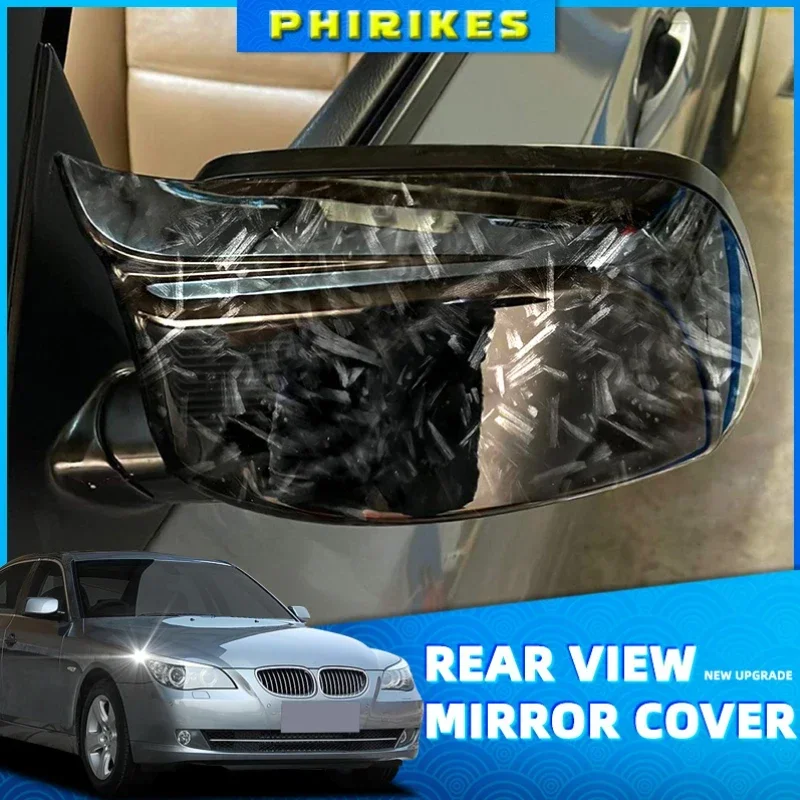 Carbon Fiber Look Black Rearview Side Mirror cover Caps for BMW 5 Series E60 E61 E63 E64 2004-2008 520i 525i 528i 528xi 530i
Carbon Fiber Look Black Rearview Side Mirror cover Caps for BMW 5 Series E60 E61 E63 E64 2004-2008 520i 525i 528i 528xi 530i