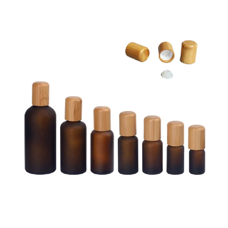 5ML-100ML Empty Brown Glass Bottle Round Shoulder Vials False Wooden Screw Lid With Plug Refillable Packaging Container 15Pieces
5ML-100ML Empty Brown Glass Bottle Round Shoulder Vials False Wooden Screw Lid With Plug Refillable Packaging Container 15Pieces