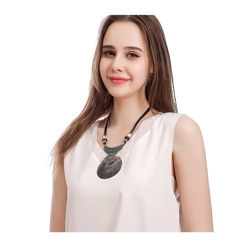 Accessories Popular Classic Fashion Antique Large Shell Metal Rope Geometric Female Long Short Necklace
Accessories Popular Classic Fashion Antique Large Shell Metal Rope Geometric Female Long Short Necklace