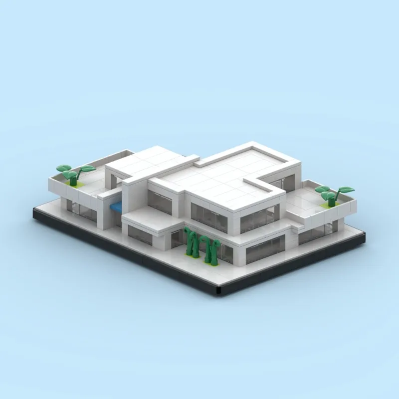 modern single-family villa model creative building blocks game movie scene assembly model brick toy gift for architecture fans
modern single-family villa model creative building blocks game movie scene assembly model brick toy gift for architecture fans
