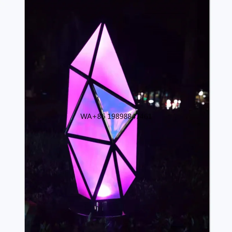 Custom Landscape Lighting Low Voltage Outdoor Led Prism Irregular square Light
Custom Landscape Lighting Low Voltage Outdoor Led Prism Irregular square Light