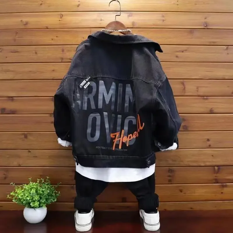 4-13 Year Boys Jackets Spring Thin Trench Coat Denim Jacket Children's Clothes Casual Solid Color Lapel Jeans Boys Top
4-13 Year Boys Jackets Spring Thin Trench Coat Denim Jacket Children's Clothes Casual Solid Color Lapel Jeans Boys Top