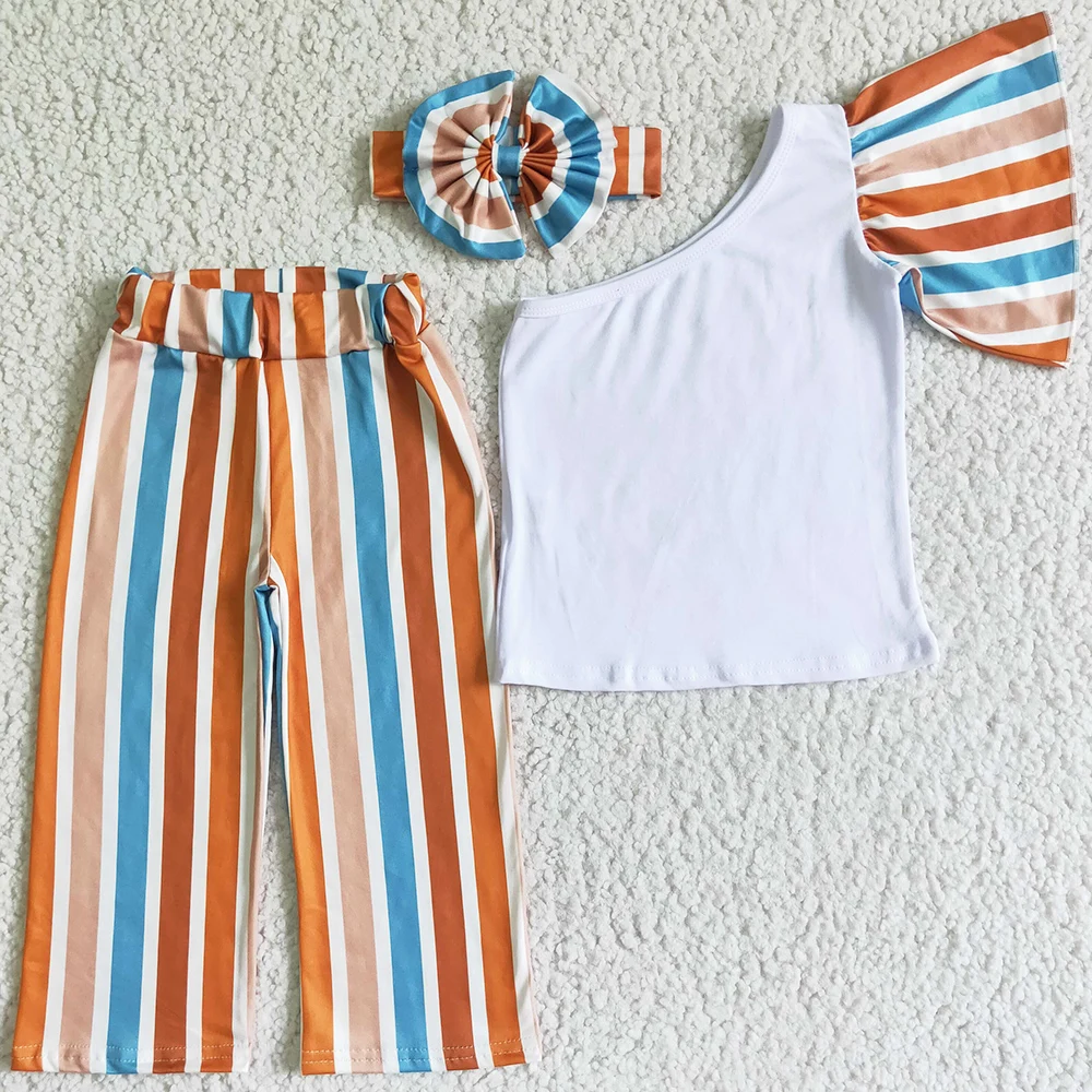 Rts Baby Girl Clothes Bell Bottom Outfits Boutique Kids Girls Clothing with Headband Cute Toddler Girl Clothes Wholesale Outfit
Rts Baby Girl Clothes Bell Bottom Outfits Boutique Kids Girls Clothing with Headband Cute Toddler Girl Clothes Wholesale Outfit