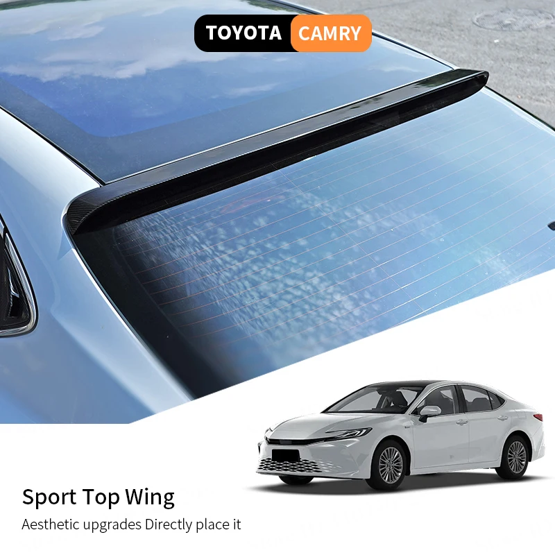 For Toyota Camry LE XLE SE XSE 2024-2025 Spoiler ABS Glossy Black /Carbon Pattern Rear Roof Spoiler Trunk Wing Car Accessories
For Toyota Camry LE XLE SE XSE 2024-2025 Spoiler ABS Glossy Black /Carbon Pattern Rear Roof Spoiler Trunk Wing Car Accessories
