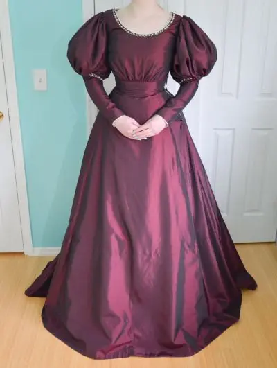 1890's Day Dress Victorian gothic steampunk ball gown civil war southern belle dress afternoon dress elegant ladies travel dress
1890's Day Dress Victorian gothic steampunk ball gown civil war southern belle dress afternoon dress elegant ladies travel dress