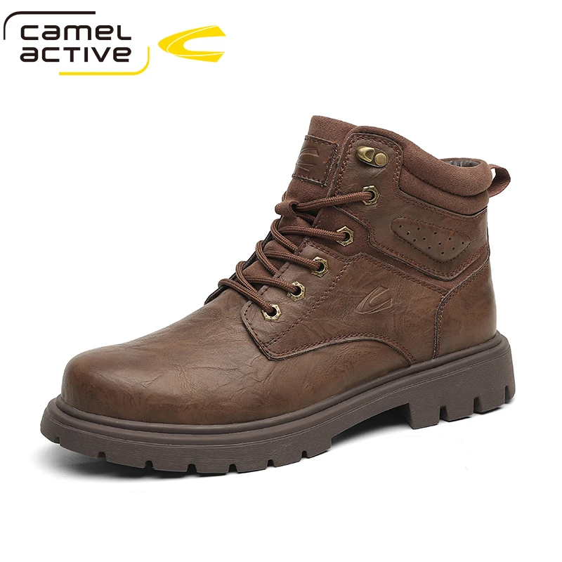 Camel Active Men Genuine Leather Boots Short Plush Warm Shoes Men's Autumn Winter New Fashion Casual Boots Original Men Boots
Camel Active Men Genuine Leather Boots Short Plush Warm Shoes Men's Autumn Winter New Fashion Casual Boots Original Men Boots