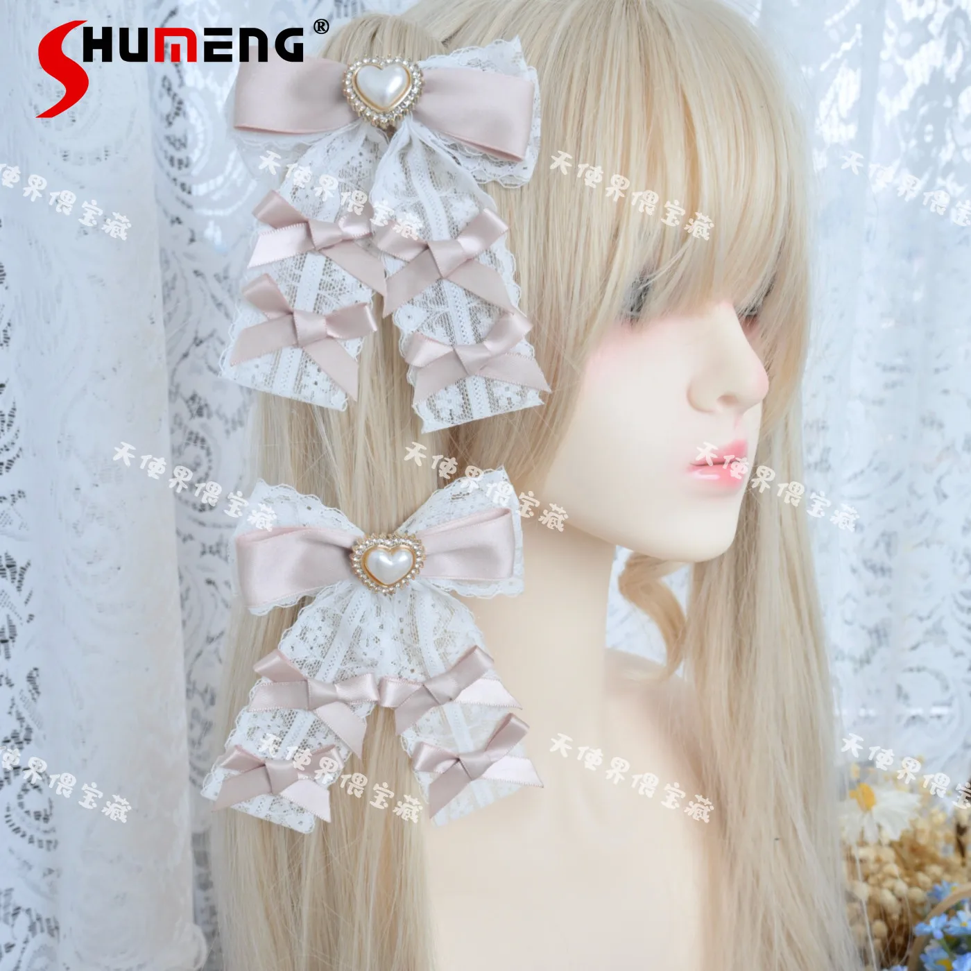 Mine Series Mass-produced Japanese Lolita Hairpin Hair Accessories Girls Princess Sweet Cute Bow Lace Stitching Party Hairpin
Mine Series Mass-produced Japanese Lolita Hairpin Hair Accessories Girls Princess Sweet Cute Bow Lace Stitching Party Hairpin