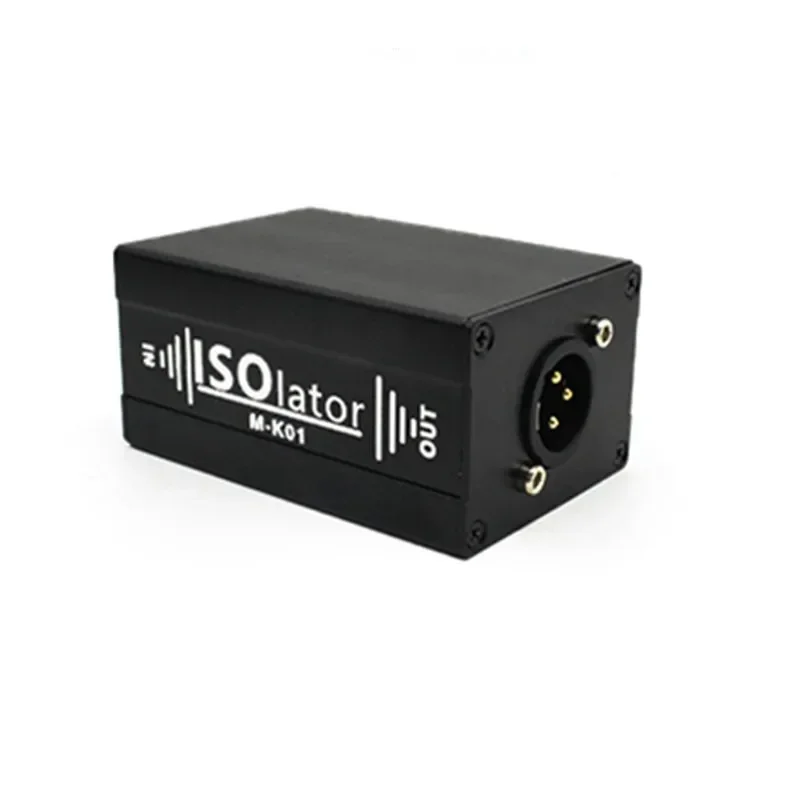 Dual Channel 6.5 XLR Mixer balanced Audio signal Isolator Eliminates Current Noise Audio Signal Isolator For audio System
Dual Channel 6.5 XLR Mixer balanced Audio signal Isolator Eliminates Current Noise Audio Signal Isolator For audio System