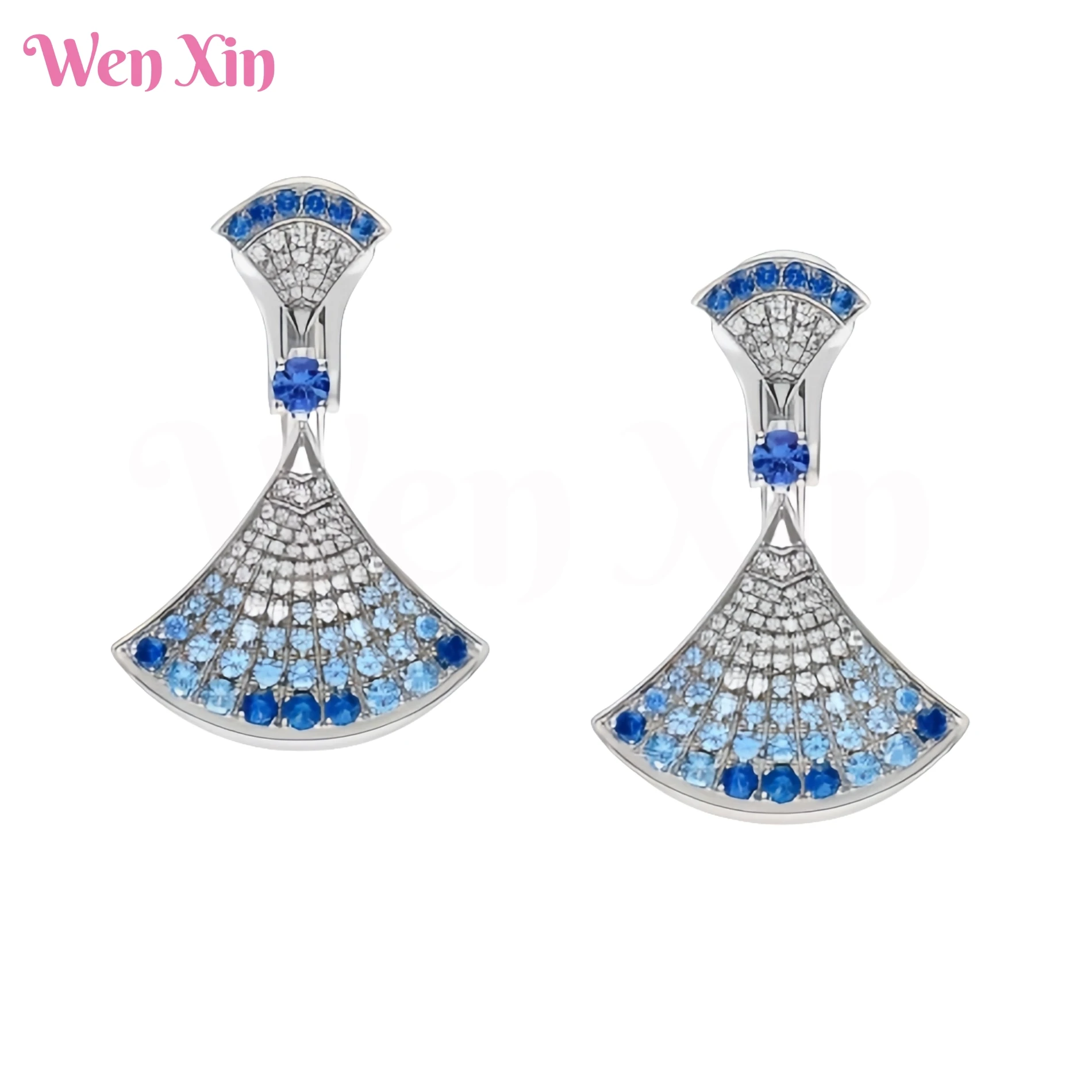 WENXIN Top Quality Luxury Brand Jewelry Triangle Dress Design Stud Earrings V Gold 18k Gold Plated Eardrop Drop Earrings Jewelry
WENXIN Top Quality Luxury Brand Jewelry Triangle Dress Design Stud Earrings V Gold 18k Gold Plated Eardrop Drop Earrings Jewelry