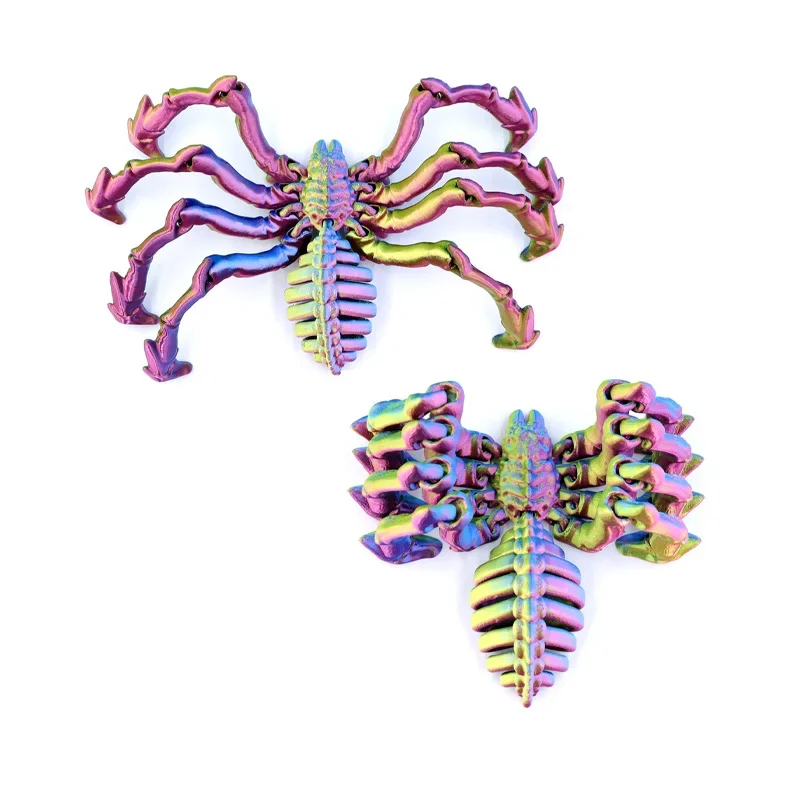 3D Printed Elastic Shrinkable Spider Craft Model Decorative Fidget Toy Rotatable Spider Skeleton for Children's Birthday Kid Boy
3D Printed Elastic Shrinkable Spider Craft Model Decorative Fidget Toy Rotatable Spider Skeleton for Children's Birthday Kid Boy