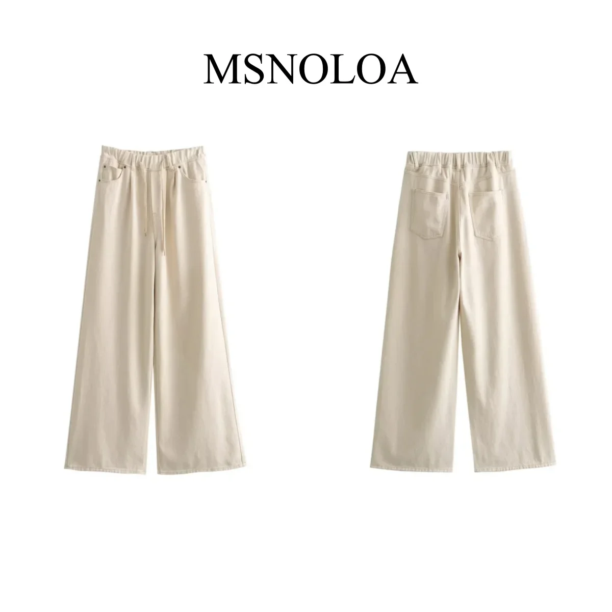 2024 autumn New Product Women's Fashion and Casual Versatile High Waist Lace up Wide Leg Jeans
2024 autumn New Product Women's Fashion and Casual Versatile High Waist Lace up Wide Leg Jeans