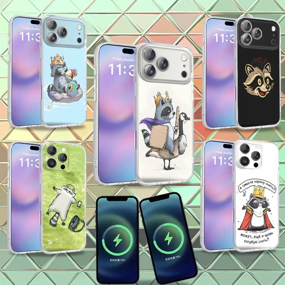 Cute Funny Cartoon Raccoon Phone Case For iPhone 16,14,11,17,13,15,12,Air,Plus,Pro,Max,E,Mini Frosted for Magnetic Wireless
Cute Funny Cartoon Raccoon Phone Case For iPhone 16,14,11,17,13,15,12,Air,Plus,Pro,Max,E,Mini Frosted for Magnetic Wireless