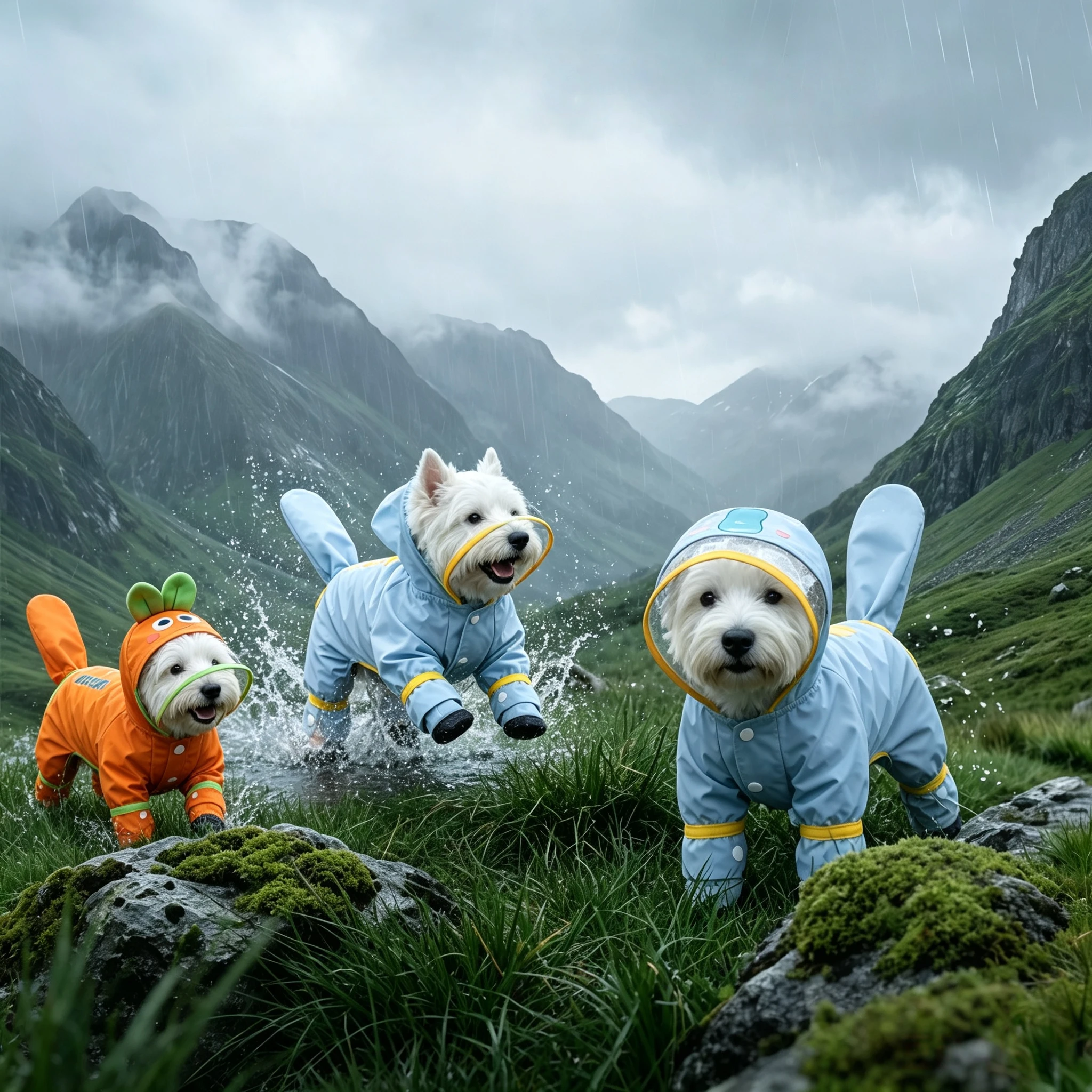 Reflective Double Layered Waterproof Dog Raincoat Cute Puppy Rain Jacket with Hat Full Body Coverage Hooded Dog Cloak
Reflective Double Layered Waterproof Dog Raincoat Cute Puppy Rain Jacket with Hat Full Body Coverage Hooded Dog Cloak